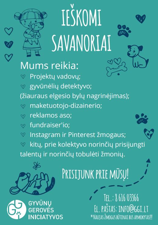 savanoriai