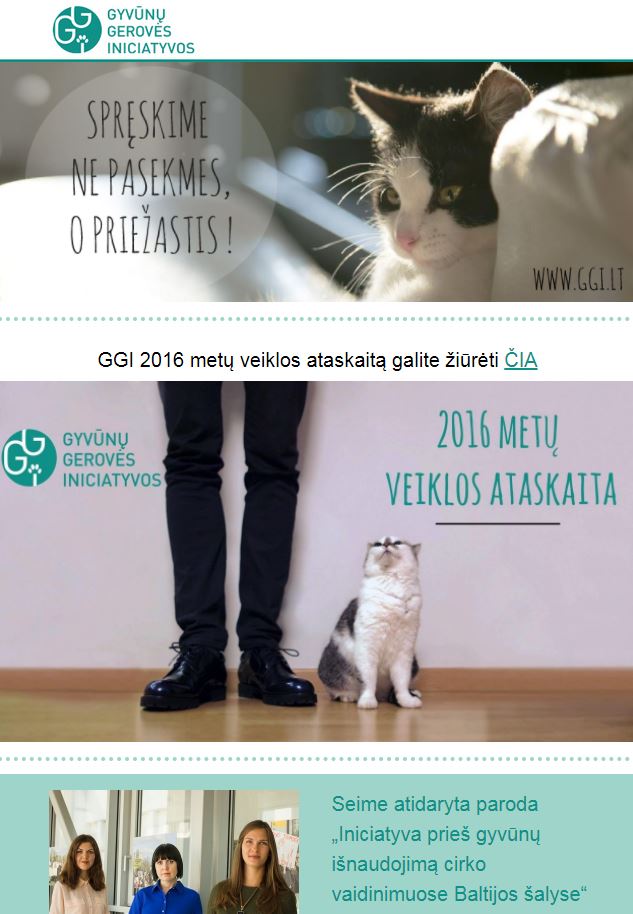 ggi liepos zinios